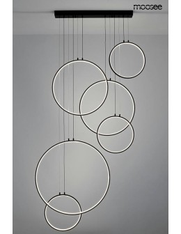 MOOSEE CIRCULO SIX pendant lamp black (MSE010100371) - product 2