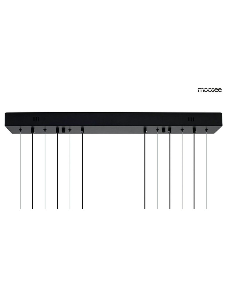 Pendant lamps circles - MOOSEE CIRCULO SIX pendant lamp black (MSE010100371) - product kolory-swiatla.pl 8