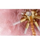 Floor lamps - King Home TIFFANY 175 floor lamp pink brass/natural feathers (JL0019.PINK) - product 6