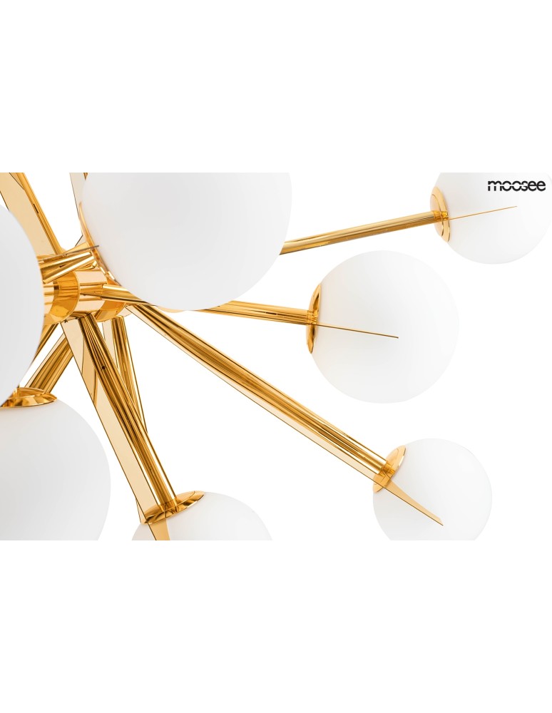 Pendant lamps - Moosee MOOSEE pendant lamp SOLEI gold (MSE010100141) - product kolory-swiatla.pl 7