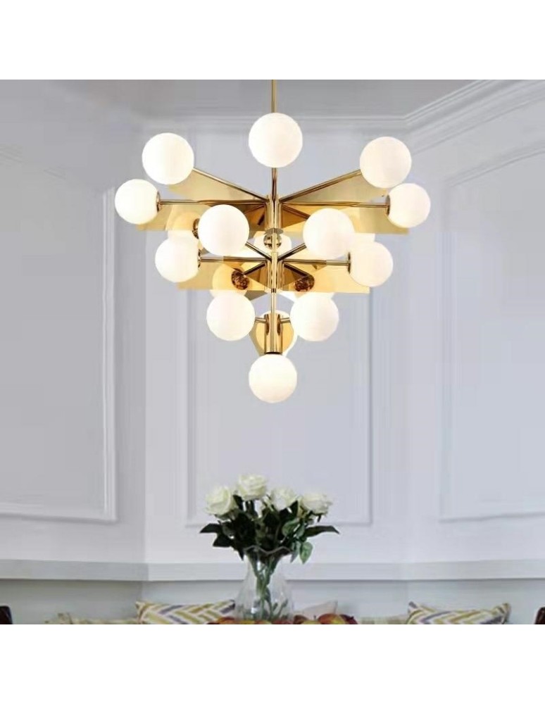 Pendant lamps - Moosee MOOSEE pendant lamp SOLEI gold (MSE010100141) - product kolory-swiatla.pl 9