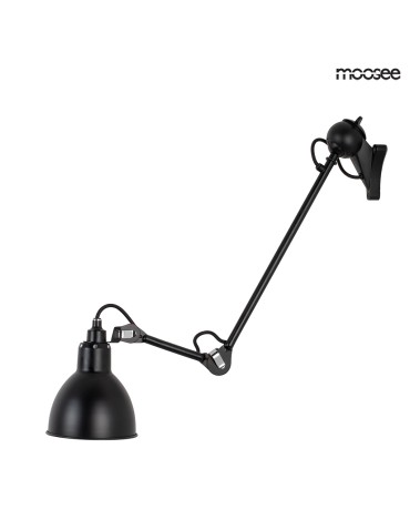 Moosee MOOSEE lampa ścienna FRANK RANGE czarna (MSE010400219) - produkt 2