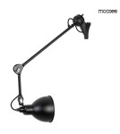 Cantilever wall lamps - Moosee MOOSEE FRANK RANGE wall lamp black (MSE010400219) - product 4