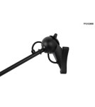 Cantilever wall lamps - Moosee MOOSEE FRANK RANGE wall lamp black (MSE010400219) - product 8
