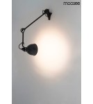 Cantilever wall lamps - Moosee MOOSEE FRANK RANGE wall lamp black (MSE010400219) - product 10