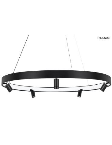 Moosee MOOSEE lampa wisząca CIRCLE SPOT 98 BLACK czarna (MSE010100164)