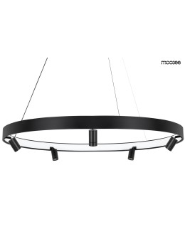 Moosee MOOSEE lampa wisząca CIRCLE SPOT 98 BLACK czarna (MSE010100164)