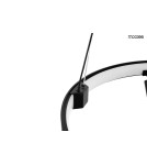 Pendant lamps circles - Moosee MOOSEE pendant lamp CIRCLE SPOT 98 BLACK (MSE010100164) - product 6