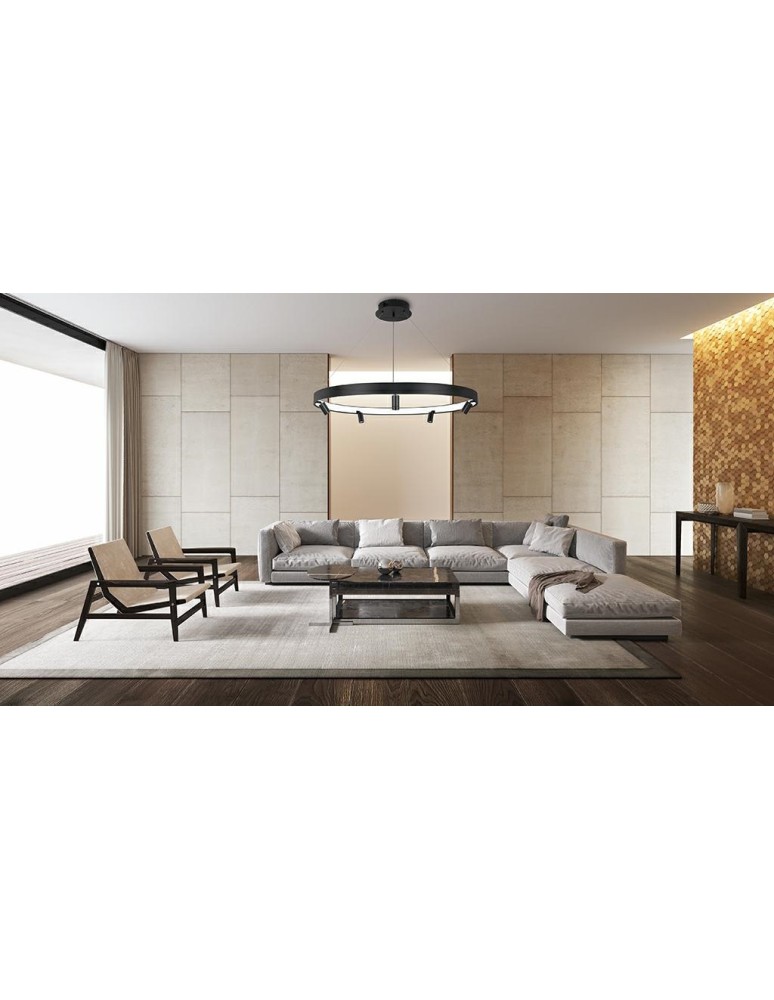 Pendant lamps circles - Moosee MOOSEE pendant lamp CIRCLE SPOT 98 BLACK (MSE010100164) - product kolory-swiatla.pl 9