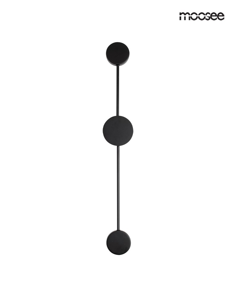 Designer wall lamps - MOOSEE SHADOW 2 wall lamp black (MSE010100246) - product kolory-swiatla.pl 1