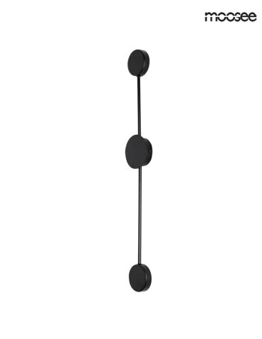 MOOSEE lampa ścienna SHADOW 2 czarna (MSE010100246) - produkt 2