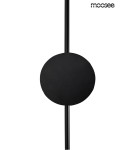 Designer wall lamps - MOOSEE SHADOW 2 wall lamp black (MSE010100246) - product 3