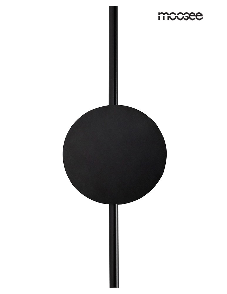 Designer wall lamps - MOOSEE SHADOW 2 wall lamp black (MSE010100246) - product kolory-swiatla.pl 3