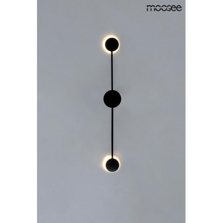 MOOSEE lampa ścienna SHADOW 2 czarna (MSE010100246)