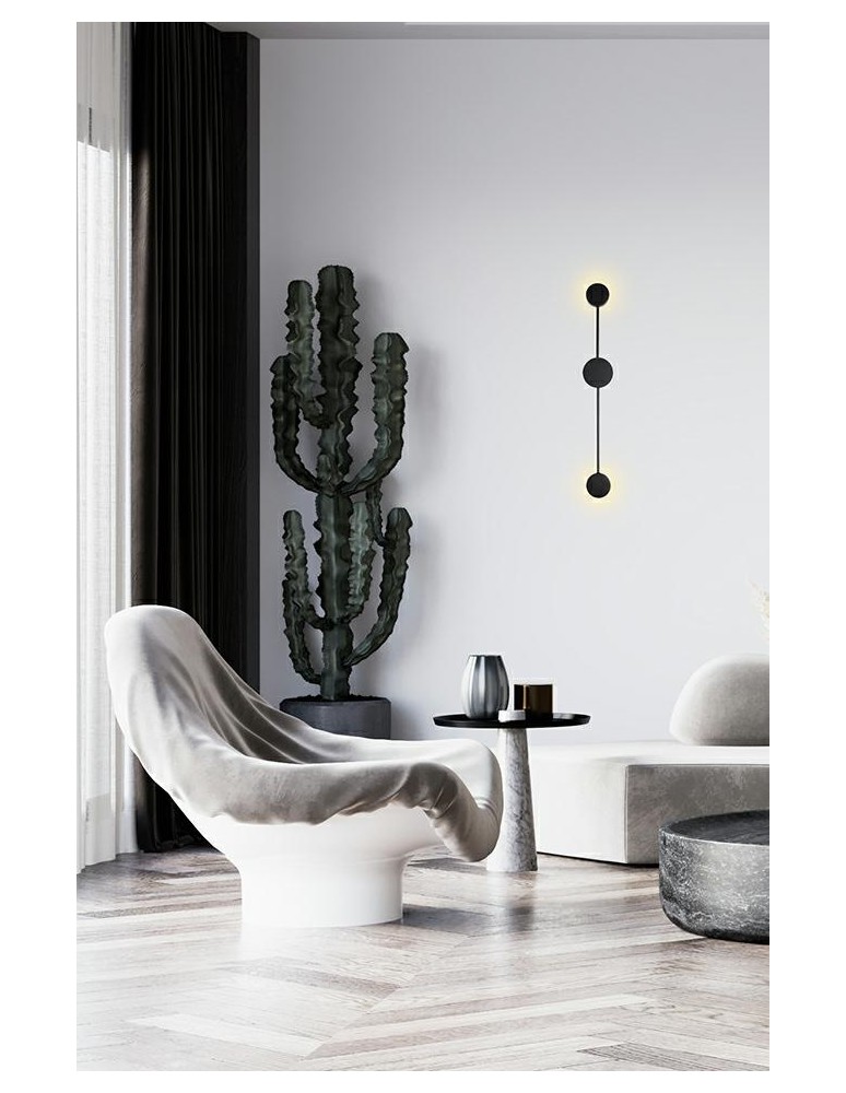Designer wall lamps - MOOSEE SHADOW 2 wall lamp black (MSE010100246) - product kolory-swiatla.pl 6