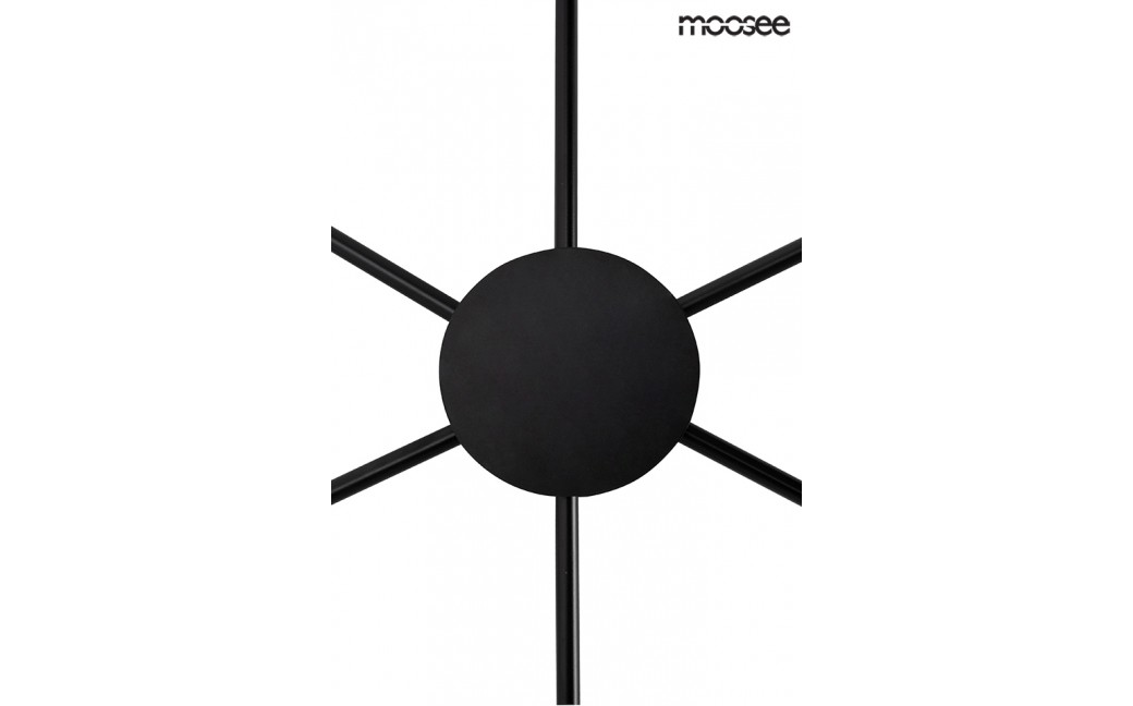 MOOSEE lampa ścienna SHADOW 6 czarna (MSE010100247)