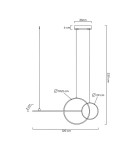 Pendant lamps - MOOSEE RAGE pendant lamp black (MSE010100274) - product 11