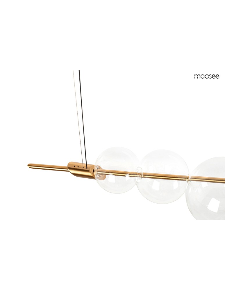 Pendant lamps spheres - MOOSEE ECHO 140 gold pendant lamp (MSE010100348) - product kolory-swiatla.pl 3