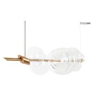 Pendant lamps spheres - MOOSEE ECHO 140 gold pendant lamp (MSE010100348) - product 4