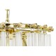 King Home Lampa wisząca MURANO S złota - szkło, metal (JD9607-S.GOLD)