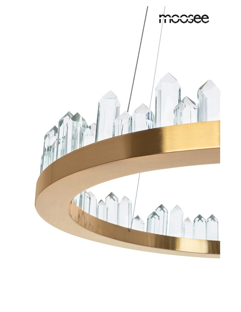 Pendant lamps - Moosee MOOSEE pendant lamp NENUFAR - gold (MSE010100125) - product kolory-swiatla.pl 2