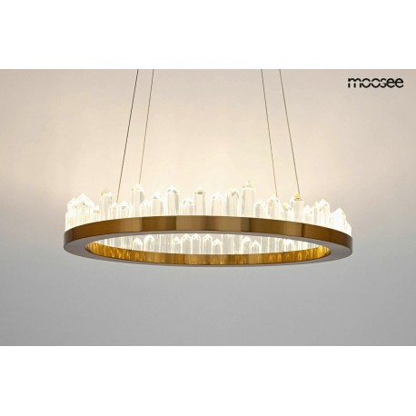 Moosee MOOSEE lampa wisząca NENUFAR - złota (MSE010100125)