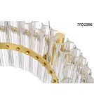 Glamour pendant lamps - Moosee MOOSEE pendant lamp SATURNUS 47 DUO gold - LED, crystal, brushed steel (MSE010100166) - product 2