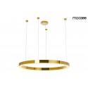 Moosee MOOSEE lampa wisząca RING LUXURY 110 złota - LED, chromowane złoto (MSE010100110)