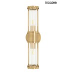 Glamour wall lamps - Moosee MOOSEE PILAR TWIN gold wall lamp (MSE010400193) - product 1