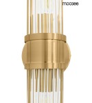 Glamour wall lamps - Moosee MOOSEE PILAR TWIN gold wall lamp (MSE010400193) - product 2