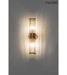 Glamour wall lamps - Moosee MOOSEE PILAR TWIN gold wall lamp (MSE010400193) - product 5