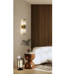 Glamour wall lamps - Moosee MOOSEE PILAR TWIN gold wall lamp (MSE010400193) - product 7