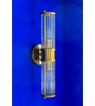 Glamour wall lamps - Moosee MOOSEE PILAR TWIN gold wall lamp (MSE010400193) - product 9