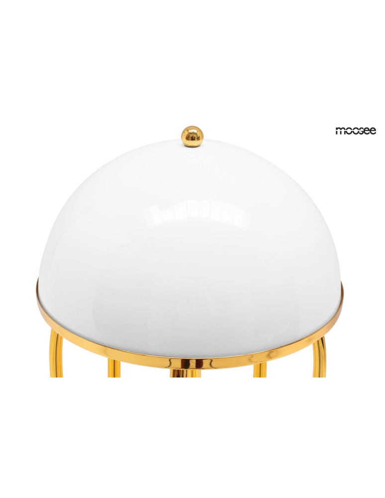 Designer table lamps - Moosee MOOSEE table lamp BOTTEGA gold / white (MSE010300151) - product kolory-swiatla.pl 6