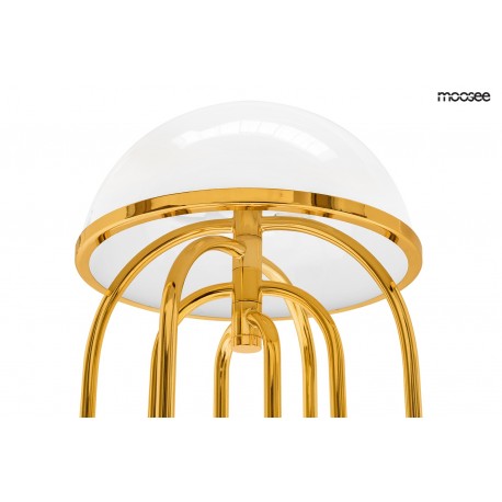 Moosee MOOSEE lampa stołowa BOTTEGA złota / biała (MSE010300151)