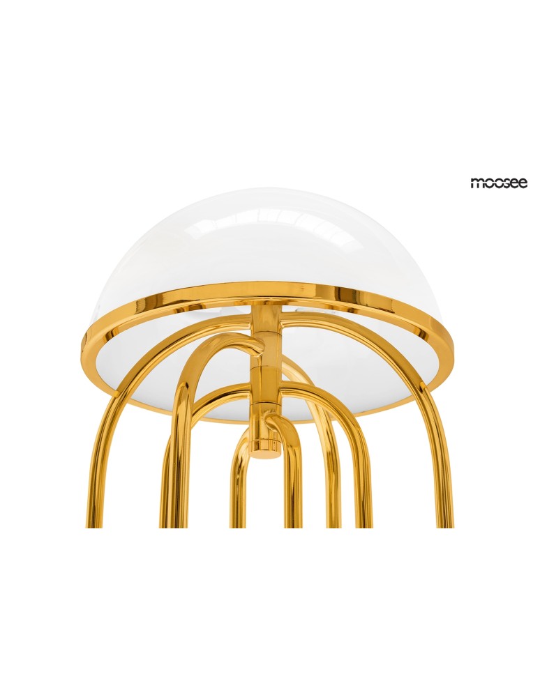 Designer table lamps - Moosee MOOSEE table lamp BOTTEGA gold / white (MSE010300151) - product kolory-swiatla.pl 9