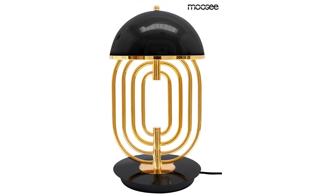 Moosee MOOSEE lampa stołowa BOTTEGA złota / czarna (MSE010300152)