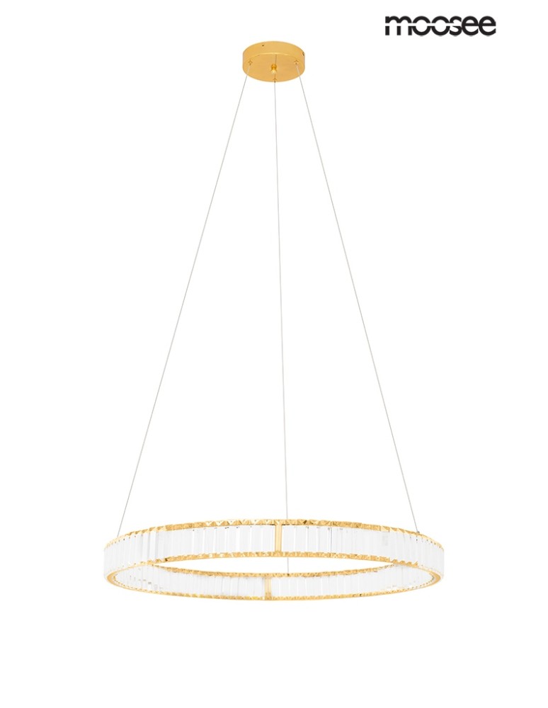 Pendant lamps - Moosee MOOSEE LIBERTY 60 gold pendant lamp (MSE020100173) - product kolory-swiatla.pl 2