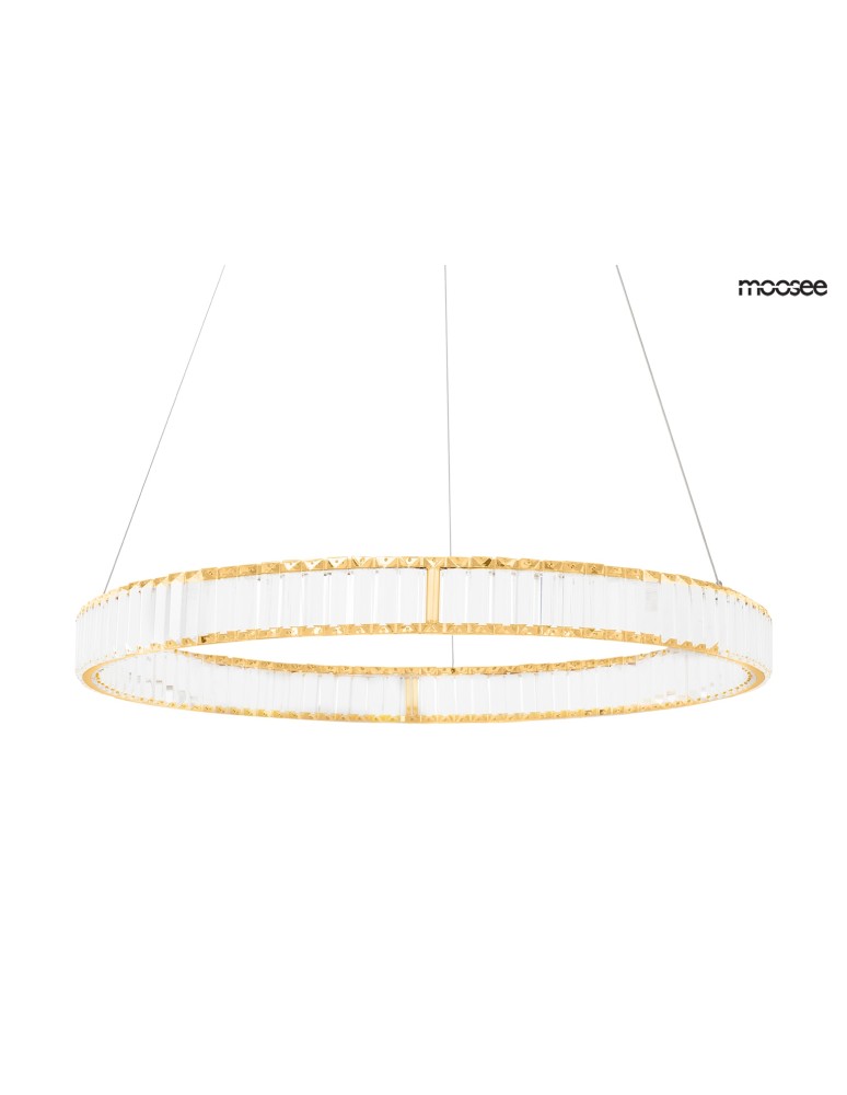Pendant lamps - Moosee MOOSEE LIBERTY 80 gold pendant lamp (MSE010100174) - product kolory-swiatla.pl 1
