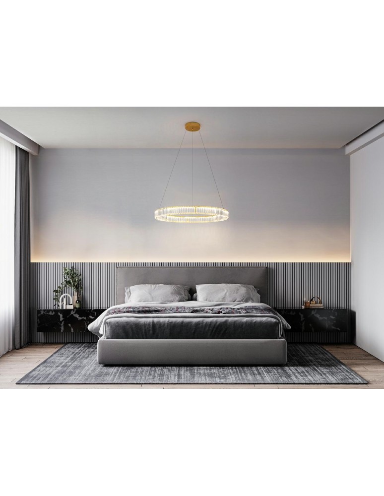 Pendant lamps - Moosee MOOSEE LIBERTY 80 gold pendant lamp (MSE010100174) - product kolory-swiatla.pl 12