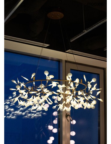 MOOSEE lampa wisząca FLORA 125 złota (MSE010100215)