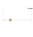 Pendant lamps - MOOSEE pendant lamp LIBRA 90 IN white / gold (MSE010100222) - product 1
