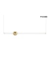 MOOSEE pendant lamp LIBRA 90 IN white / gold (MSE010100222)
