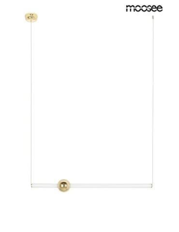 MOOSEE lampa wisząca LIBRA 90 IN  biała / złota (MSE010100222) - produkt 2