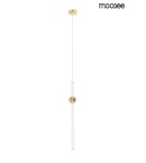 Pendant lamps - MOOSEE pendant lamp LIBRA 90 IN white / gold (MSE010100222) - product 3