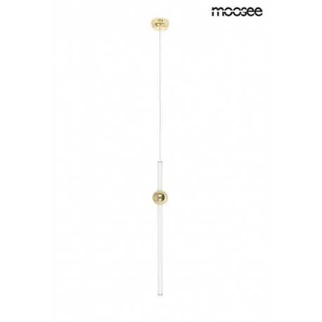 MOOSEE lampa wisząca LIBRA 90 IN biała / złota (MSE010100222)