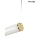 Pendant lamps - MOOSEE pendant lamp LIBRA 90 IN white / gold (MSE010100222) - product 4