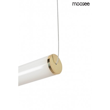 MOOSEE lampa wisząca LIBRA 90 IN biała / złota (MSE010100222)