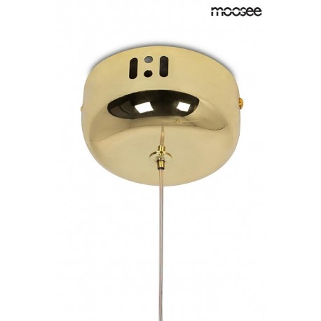 MOOSEE lampa wisząca LIBRA 90 IN biała / złota (MSE010100222)