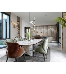 Pendant lamps - MOOSEE pendant lamp LIBRA 90 IN white / gold (MSE010100222) - product 10